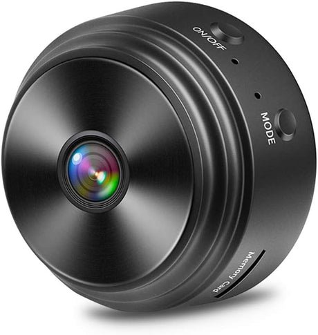 2020 new 4K Wifi Mini Camera,Spy Camera Hidden Home Security P2P Camera WiFi, Night Vision Wireless Surveillance Camera, Remote Monitor Phone App (HDWIFICAM PRO) - 64GB TF CARD