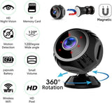 Mini Hidden Camera 1080P HD Hidden Camera Portable Small Nanny Cam with Night Vision and Motion Detection - Built-in Battery - Covert Security Camera for Home/Office/Indoor/Outdoor