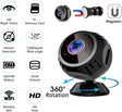 Mini Hidden Camera 1080P Full HD Hidden Camera Portable Small Nanny Cam with Night Vision and Motion Detection - Built-in Battery - Covert Security Camera for Home/Office/Indoor/Outdoor