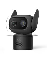 eufy Wired Cam C31,360° Pan/Tilt,Outdoor Camera,Indoor Cameras House Security,Dual Antenna,Colour Night Vision,Subscription-Free On-Device Storage,AI People/Vehicle/Pet/Crying Detection,24/7 Recording