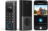 eufy Security Video Smart Lock E330, 3-in-1 Camera+Doorbell+Fingerprint Keyless Entry Door Lock, WiFi Door Lock,App Remote Control,2K HD,Doorbell Camera,No Monthly Fee