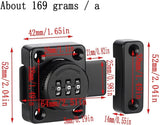 SYOSI Mechanical Password Lock for Cabinet/Sliding Door (Surface-Mounted)