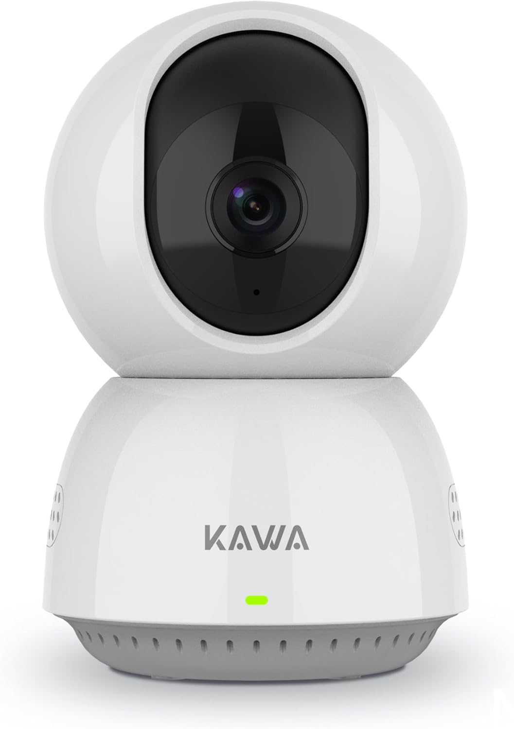 KAWA Baby Monitor, 2K Indoor Security Camera, 2.4G WiFi 360 IP Cameras for Home Security, Pet Camera, 2-Way Audio, Night Vision, Motion Detection, Cloud/TF Card Storage, Works with Alexa, A7
