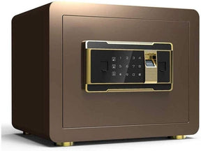 Safe and Durable Fireproof Waterproof Safe Safe Deposit Box Safes For Safe Box Cabinet Safes Keys Box Digital Fingerprint -Anchoring Safe Box For Cabinet Safes For ID Papers A4 Documents Laptop Comput