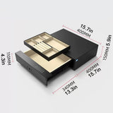 Family Safe, Drawer Storage Safe,Environmental Protection and Safety,Large Weight,Suitable for Hotels, Families and Offices to Place Valuables