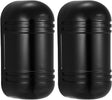 Dual Beam, Wired Dual Beam Photoelectric Infrared Sensor Barrier Detector 100M Alarm Tamper Alarm Output for Park Courtyard Gate Door Window Burglar Alarm System