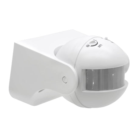 PIR Motion Sensor Light Switch-360° Detection Range, Bladk, 220-240V IP54 Infrared Occupancy Sensor Switch,Djustable Delay Indoor/Outdoor Wall Switch