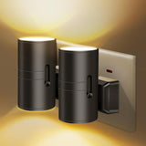 Night Light with Light Sensor, Warm White 3000K, 2 Pack | Dusk to Dawn Sensor, 0-100LM Dimmable, Plug in, Soft Light, Energy-Saving, for Bedroom Hallway Stair Bathroom Corridor