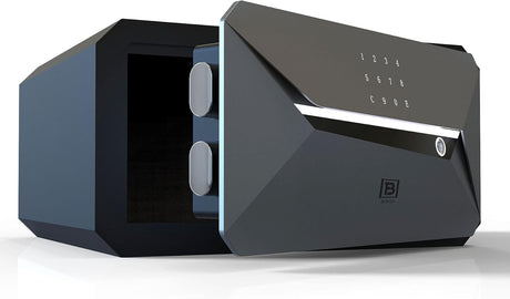 Y-Series Fingerprint Smart Safe Box, Security Box with Key,1.45 Cubic, Safety Box for Home (1.45 Cubic Feet-23Y)