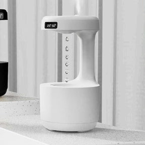 Anti Gravity Humidifier, Water Drop Backflow Aromatherapy Machine, Large Capacity Office Travel Home Bedroom Office
