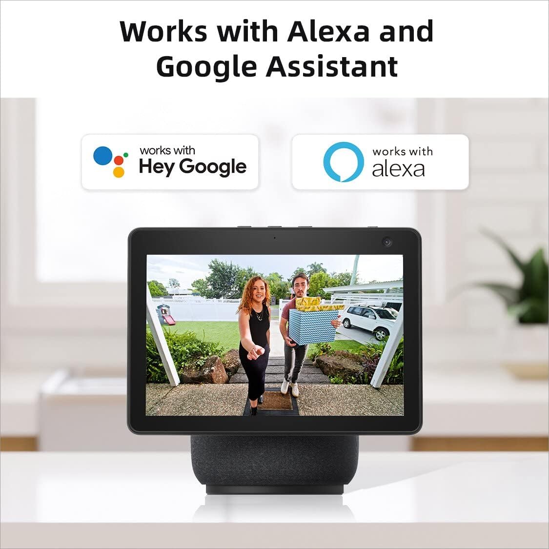 aosu Doorbell with Camera, 2K Video Doorbell, Encrypted Storage Bell Camera with AI Person Detection with AI, Battery Operated, Works with Alexa