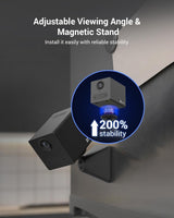 EZVIZ 2025 Mini Battery Camera Indoor Wireless 512GB, No Plug-in, No Subscription, with Audio Video, App Control, 2.4GHz, Motion/Human Detection, Night Vision, Two Way Audio, Google Alexa Control(CB2)