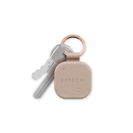 Satechi FindAll Keychain with Find My, Wireless Rechargeable, Location Tracker, Left-Behind Alerts, Loud Audible Chime, Works with iPhone, iPad, Mac – Black