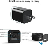 1080P WiFi USB Wall Plug Camera – HD Indoor Security Camera with Motion Detection, Night Vision & Loop Recording – Compact USB-Powered for Home and Office Monitoring