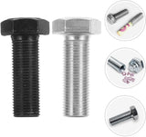 Fake Bolt Diversions Safe, 2pcs Hidden Secret Storage Compartment Realistic Screw Outdoor Hider Screw for Money Valuables Small Items