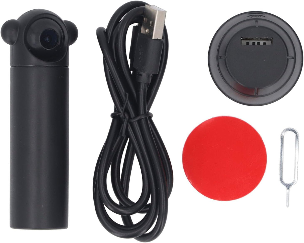 Wi-Fi Security Camera, 1080P Indoor Outdoor Camera with Night Vision, Motion Detection, Two-Way Talk, Alarm, and Human Pet Sound Detection