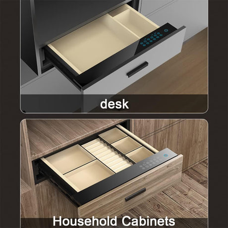 Family Safe, Drawer Storage Safe,Environmental Protection and Safety,Large Weight,Suitable for Hotels, Families and Offices to Place Valuables