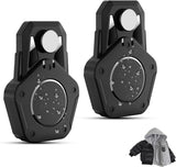 Aputue Kids Tracker Holder, Hidden Protective Case for Trackers, 2 Pack Anti-Detachment Tracker Cover with Magnetic Closure, Perfect for School Bags, Backpacks and Luggage