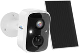 Hiseeu 4MP 3K Solar Wireless Home Security Camera, WiFi, Battery, Outdoor | Powered, Indoor, Smart, Wire-Free, Rechargeable, Easy Setup, CCTV, Remote View, Guard, Motion Alert, App Control, 24/7