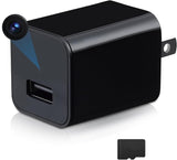 1080P WiFi USB Wall Plug Camera – HD Indoor Security Camera with Motion Detection, Night Vision & Loop Recording – Compact USB-Powered for Home and Office Monitoring