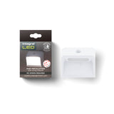 Integral LED Motion Sensor Night Light, Plug in Wall with Dusk to Dawn Photocell Sensor, for Hallways, Landings, Stairs, Kitchens, Bedrooms, Baby’s Nursery and More,Transparent, Pack of 1