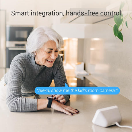 EZVIZ 2025 Mini Battery Camera Indoor Wireless 512GB, No Plug-in, No Subscription, with Audio Video, App Control, 2.4GHz, Motion/Human Detection, Night Vision, Two Way Audio, Google Alexa Control(CB2)