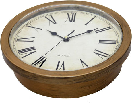 Benkaim Secret Compartment, Upgraded Silent Thickened 10 Inch Plastic Wall Clock Diversion Safe Clock with Hidden Compartment, Secret Hidden Clock for Valuables