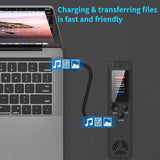 ASINNO 64GB Digital Voice Recorder, Voice-Activated + USB-C