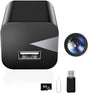 DUVIX Mini Camera with 64G Card 1080P Small Security Camera Charger with Motion Detection for Indoor (No WiFi)