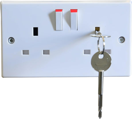 Secret Wall Safe – Secure storage for your valuables in this realistic hidden plug socket stash box