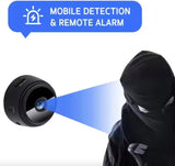 Mini WiFi Camera, 1080P HD | كاميرا واي فاي صغيرة | Night Vision, Motion Detection, Remote View, Indoor/Outdoor Security
