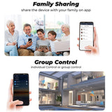 UanTii 20A Tuya Smart Plug WIFI Wireless Outlet Smart Socket Timing Schedule Power Monitoring Overload Protection Smart Life App Remote Control Works with Alexa and Google Home