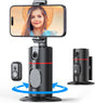 Auto Face Tracking Tripod, Smart Selfie Stick Object Tracking Holder, No App Required, 360° Rotation Body Phone Camera Mount with Detachable Remote, Smart Shooting Holder With Gesture Control