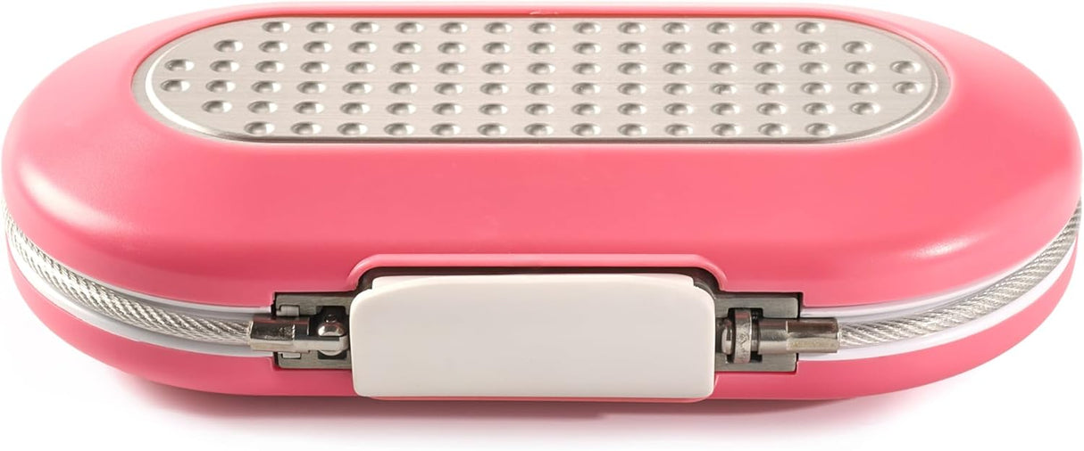 Master Lock (Pink) - Personal Safe, Set Your Own Combination Portable SafeSpace, 23cm - 1.3cm Wide, Pink, 5900DPNK