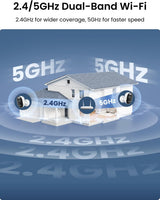 REOLINK Lumus 2K 4MP WiFi Camera with Spotlight, AI Detection