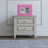 Rubik Mini Cash Deposit Drop Slot Safe with Key + PIN (Pink)