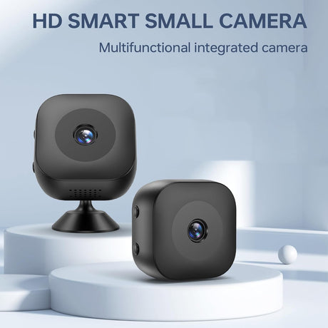 Mini Hidden WiFi Camera, 1080P HD Wireless Indoor Security Camera-Small Surveillance/Nanny Cam for Home Monitoring, Motion Detection/Night Vision, APP Control for iOS/Android