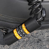 Bicycle Heavy-Duty Lock, Azonee 1.5m Steel Cable Lock with 4-Digit Combination, Durable Anti-Theft Bike Lock for Bicycles, Electric Scooters & Motorcycles