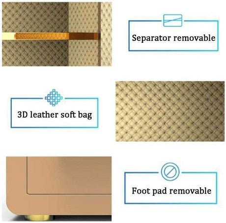 Safe and Durable Fireproof Waterproof Safe Safe Deposit Box Safes For Safe Box Cabinet Safes Keys Box Digital Fingerprint -Anchoring Safe Box For Cabinet Safes For ID Papers A4 Documents Laptop Comput