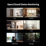 Aqara Door and Window Sensor P2, Matter Over Thread, Requires Thread Border Router, Contact Sensor with Remote Alarm and Local Automation, Supports Apple Home, Google Home, Alexa