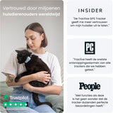 Tractive Smart Cat Tracker Mini | #1 Cat GPS | Real-Time Location Tracking | Territory & Location History | Safety Collar included (Mint)