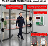 GoolRC New DC12V Infrared Photocell Beam Sensor Automatic Gate Door Garage Shutter Barrier Detector for Door Window Burglar Alarm System Sliding Gate Opener Accessory 1 Pair(Transmitter & Receiver)