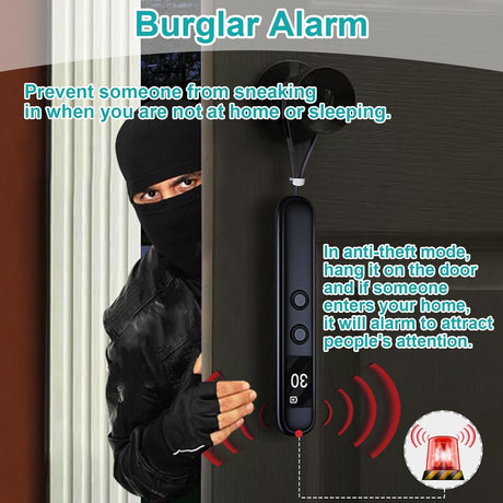 BIGTHREE Hidden Spy Camera Detector, Portable Anti-Eavesdropping Device Detectors, RF/Wireless Signal Scanner GPS Tracker Detector, Burglar Alarm Camera Finder for Hotel, Office, Travel and Home