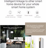 Smart WiFi Door/Window Sensor | Tuya smart alarm, Wireless Entry Detector with Real-Time Alerts, Works with Alexa/Google Home, No Hub Required(1Pack)