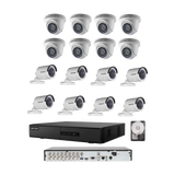 Hikvision Camera Bundle Kit — 8 Indoor + 8 Outdoor, 1 DVR, 2TB HDD