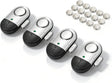 Window Door Alarm, 4 Pack, 125 DB Loud Wireless Chime, Magnetic Sensor for Home Security, Battery Included with Low Battery Alert, for Doors, Windows, Apartments, Offices, and Garages