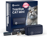 Tractive Smart Cat Tracker Mini | #1 Cat GPS | Real-Time Location Tracking | Territory & Location History | Safety Collar included (Dark Blue)