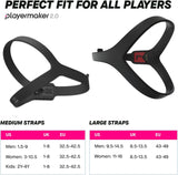 Playermaker 2.0 Smart Soccer Tracker for Cleats, 25+ Technical & Physical Soccer Training Metrics, 12 Month Access to Playermaker Technology App, Next-Level Precision Beyond GPS Trackers, Medium