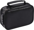 Fireproof File Document Bag Safety Organizer with 3-Digit Lock Zipper Closure Fire & Water Resistant Money Pouch Multi-Layer Card Case for Home Office Travel Passport Certificates