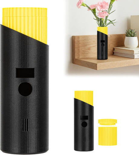 Camera Disguise Vase | Compatible with Ring Indoor Camera 2nd Gen | Conceals and Hides Cameras | Discreet Cable Opening | Blends with Home Decor | Decorative Vase(Plant Not Included)